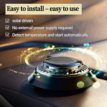 Solar Electromagnetic Molecular Car Fragrance - Wholesalus