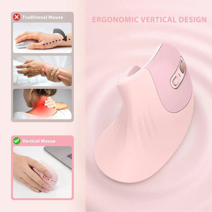 Ergonomic Wireless Vertical Mouse - Wholesalus