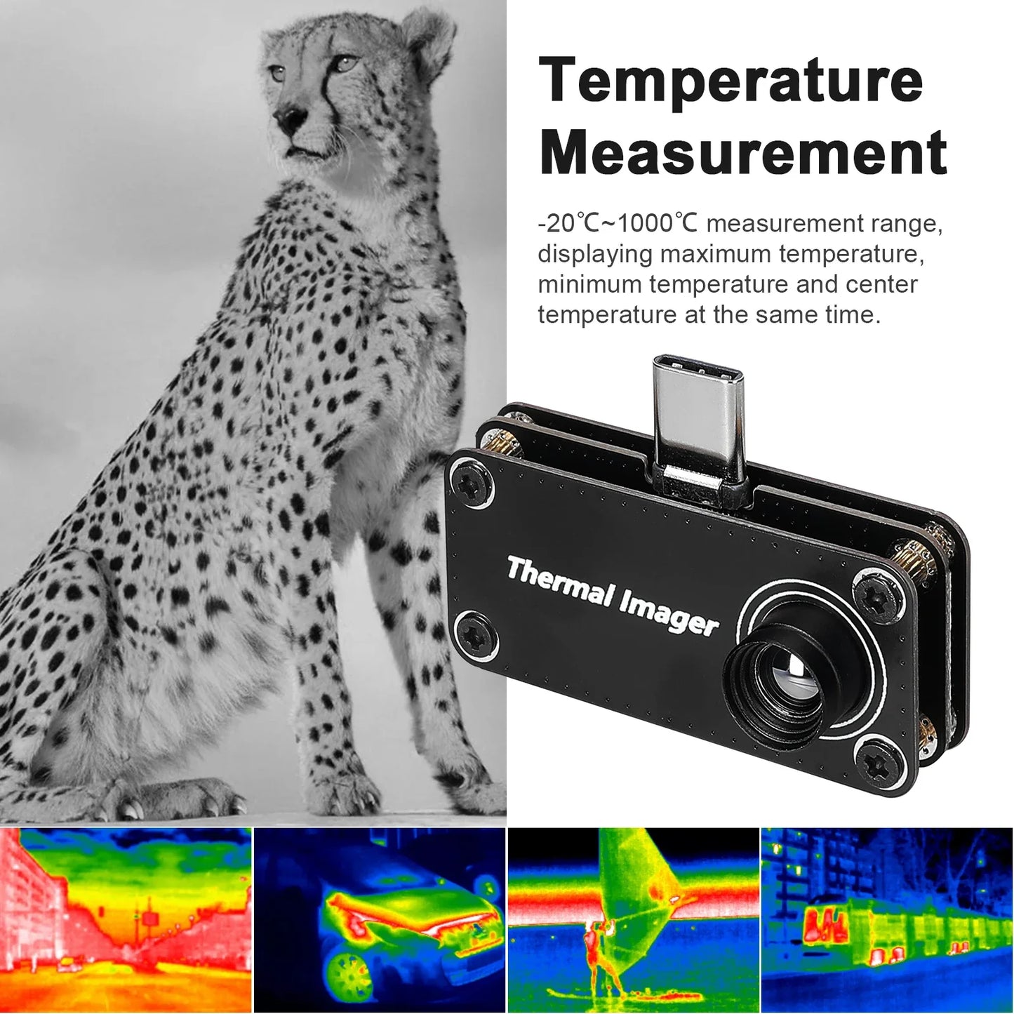 Type-C Multifunction Temperature Measurement Meter