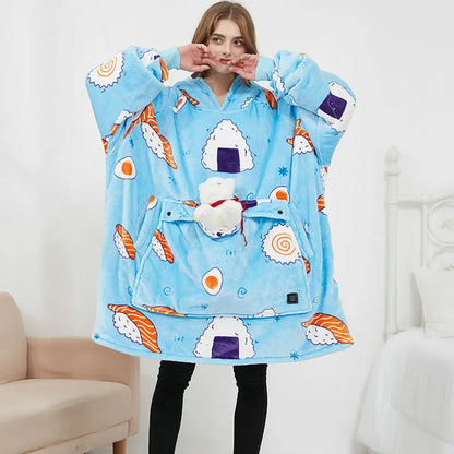 Heating oversized Hoodie - Wholesalus