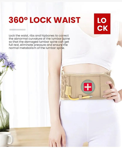 Inflatable Lumbar Pain Relief Belt - Wholesalus