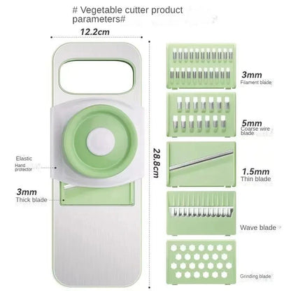 Multifunctional Stainless Steel Vegetable Cutter - Wholesalus