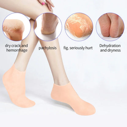 HydraSilk Moisturizing Socks and Gloves Set - Wholesalus