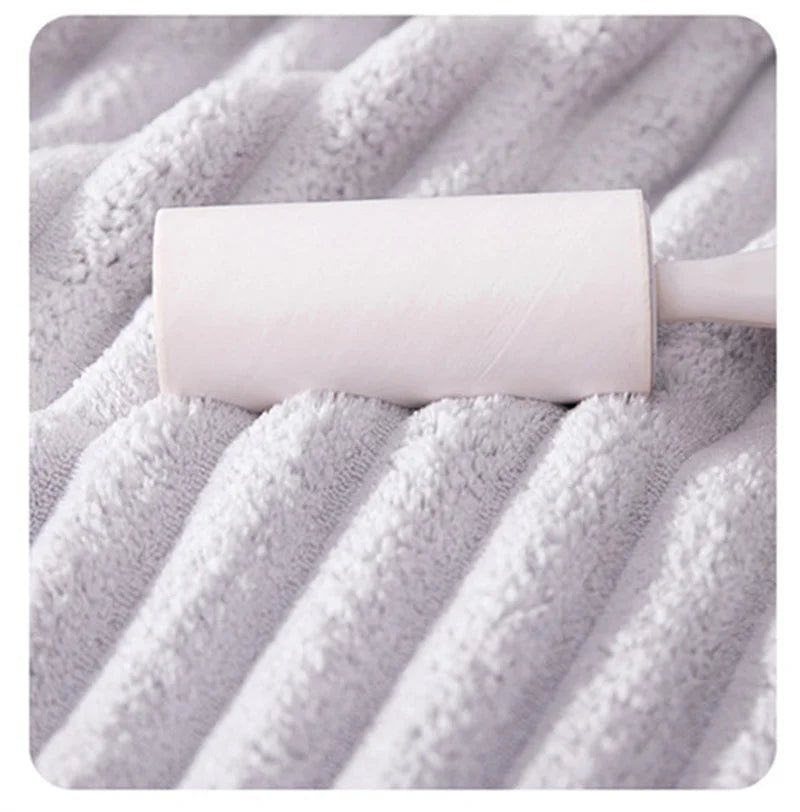 Quick Absorption Coral Plush Towel