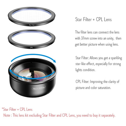 4K HD Phone Camera Macro Lens - Wholesalus