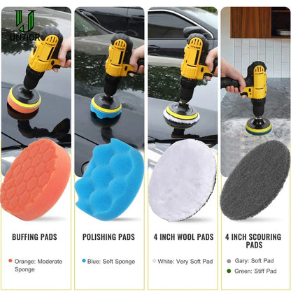 Drill Attachment Scrub Brush Kit - Wholesalus