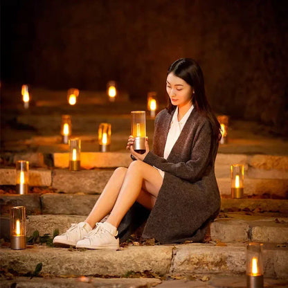 Dimmable Candle Atmosphere Lamp - Wholesalus