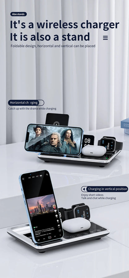 4 in 1 Magsafe Wireless Charging Station - Wholesalus