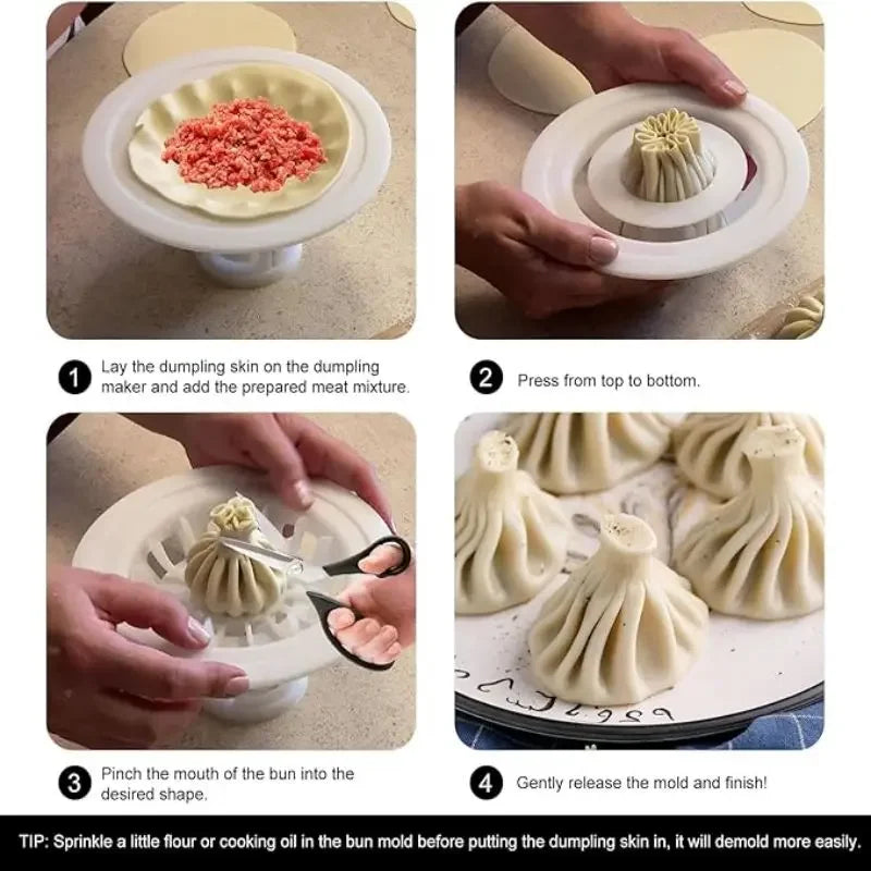 Flower Dumpling Maker