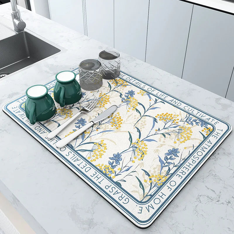 Kitchen Countertop Water Absorbent Mat - Wholesalus