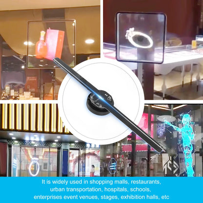 3D Holographic LED Fan Projector - Wholesalus