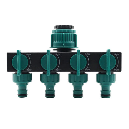4 Way Water Splitters Valve - Wholesalus
