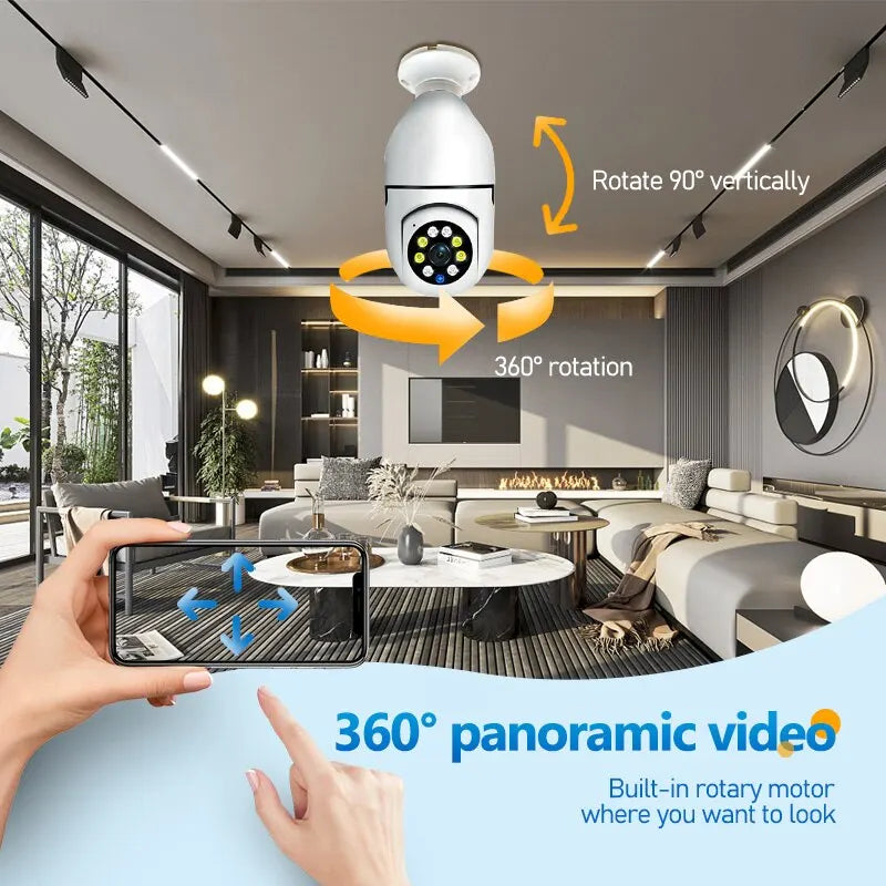 Light Bulb WIFI Camera