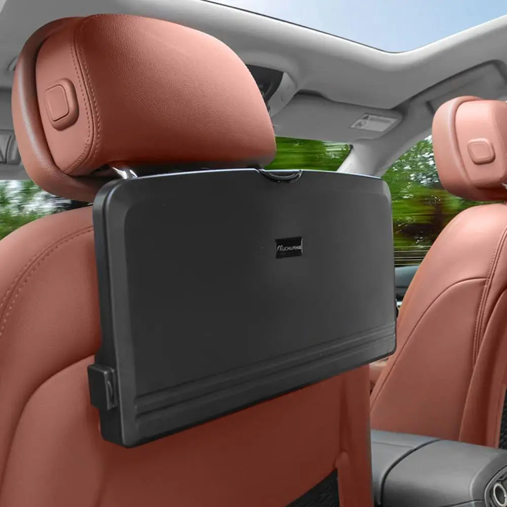 Multipurpose Foldable Car Headrest Tray