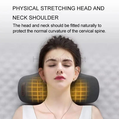 Hot Compression Vibrating Massage Pillow - Wholesalus