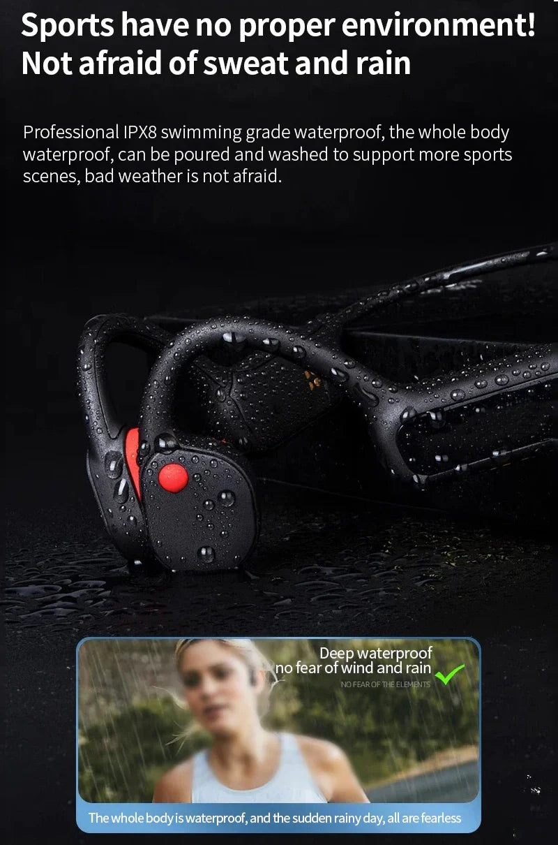 Bone Conduction Bluetooth Wireless Headset