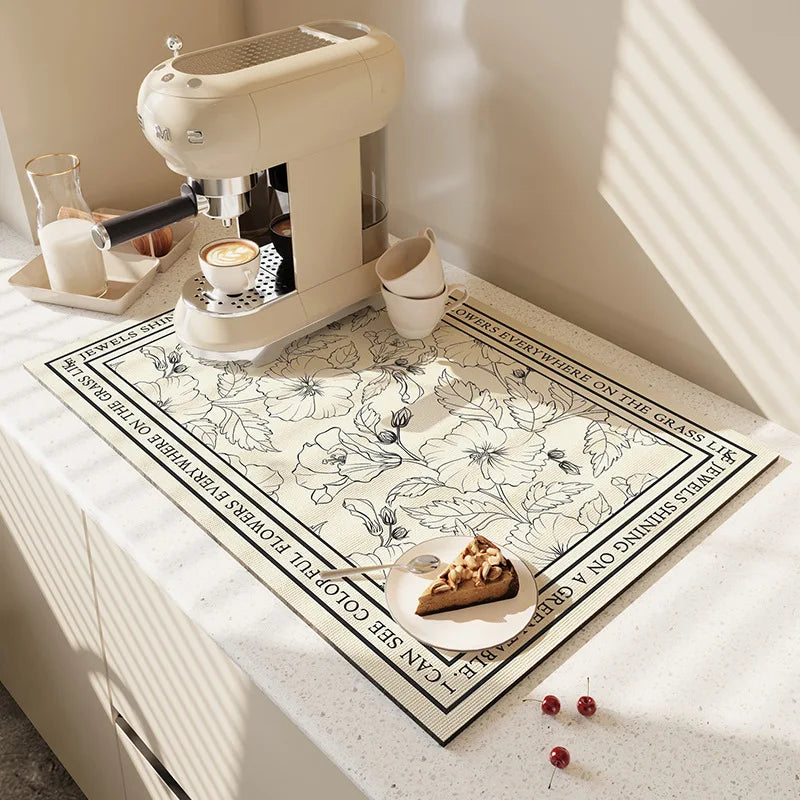 Kitchen Countertop Water Absorbent Mat - Wholesalus