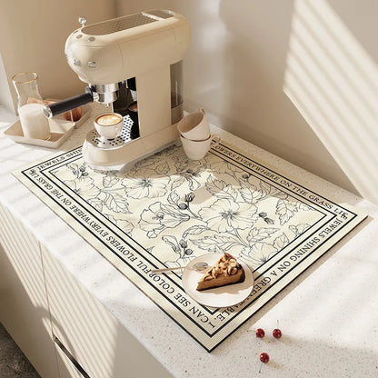 Kitchen Countertop Water Absorbent Mat - Wholesalus