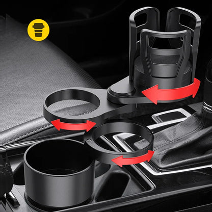 4 In 1 Adjustable Car Cup Holder - Wholesalus