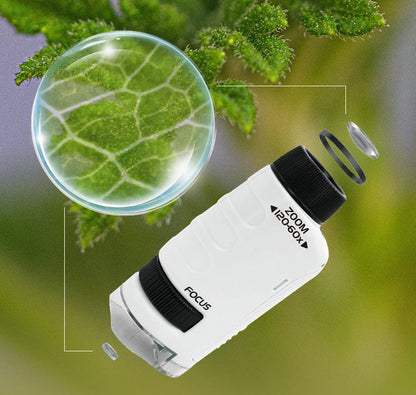 Portable HD Optical Adventure Microscope - Wholesalus