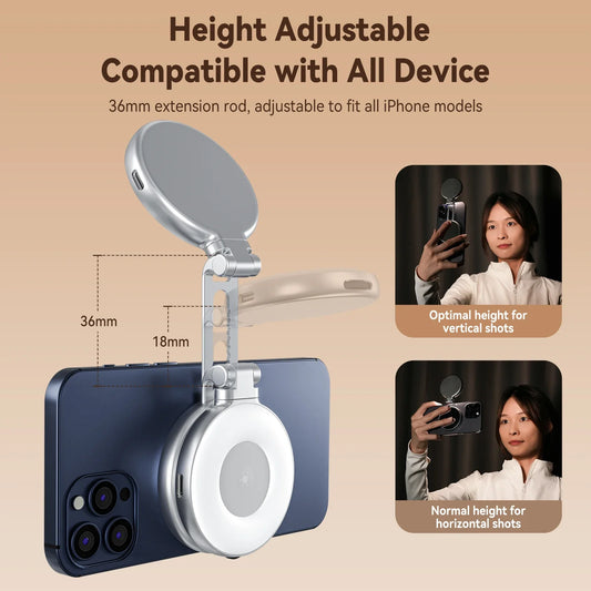 Magsafe Adjustable Selfie Fill Light
