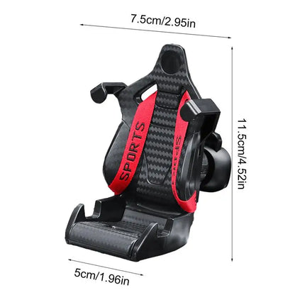 Racing Seat Car Air Vent Mobile Holder - Wholesalus