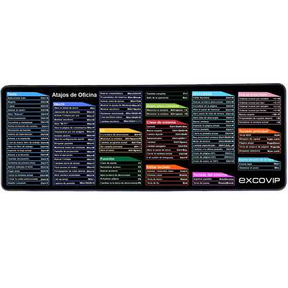 Shortcut Keys Mouse Pad - Wholesalus