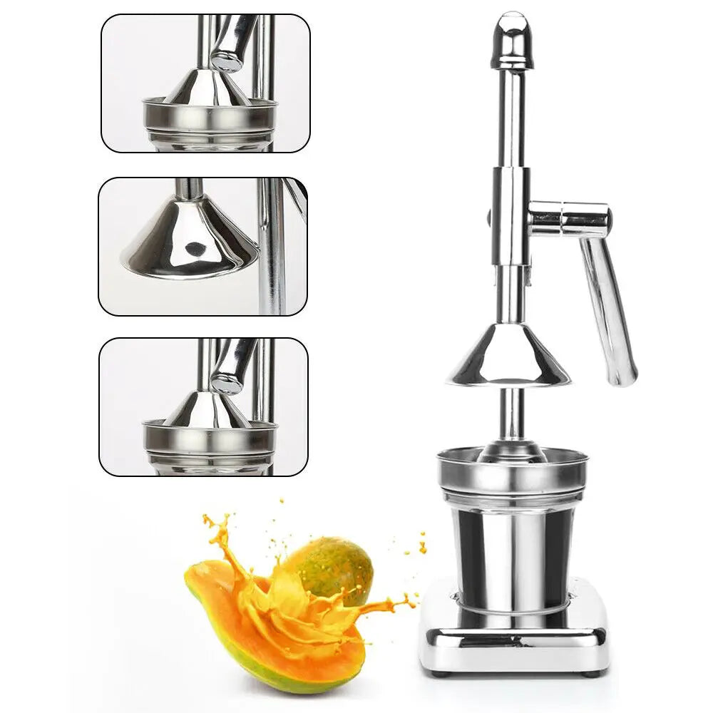 Stainless Steel Manual Fruit Squeezer