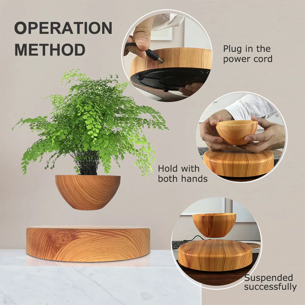 Magnetic Levitation Floating Pot - Wholesalus