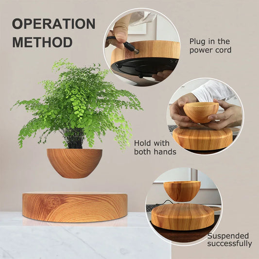 Magnetic Levitation Floating Pot - Wholesalus