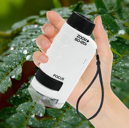 Portable HD Optical Adventure Microscope - Wholesalus