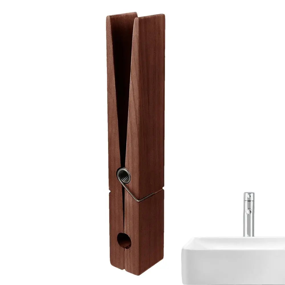 Giant Wooden Towel Holder