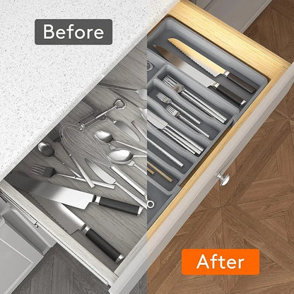 Expandable Kitchen Drawer Organizer - Wholesalus
