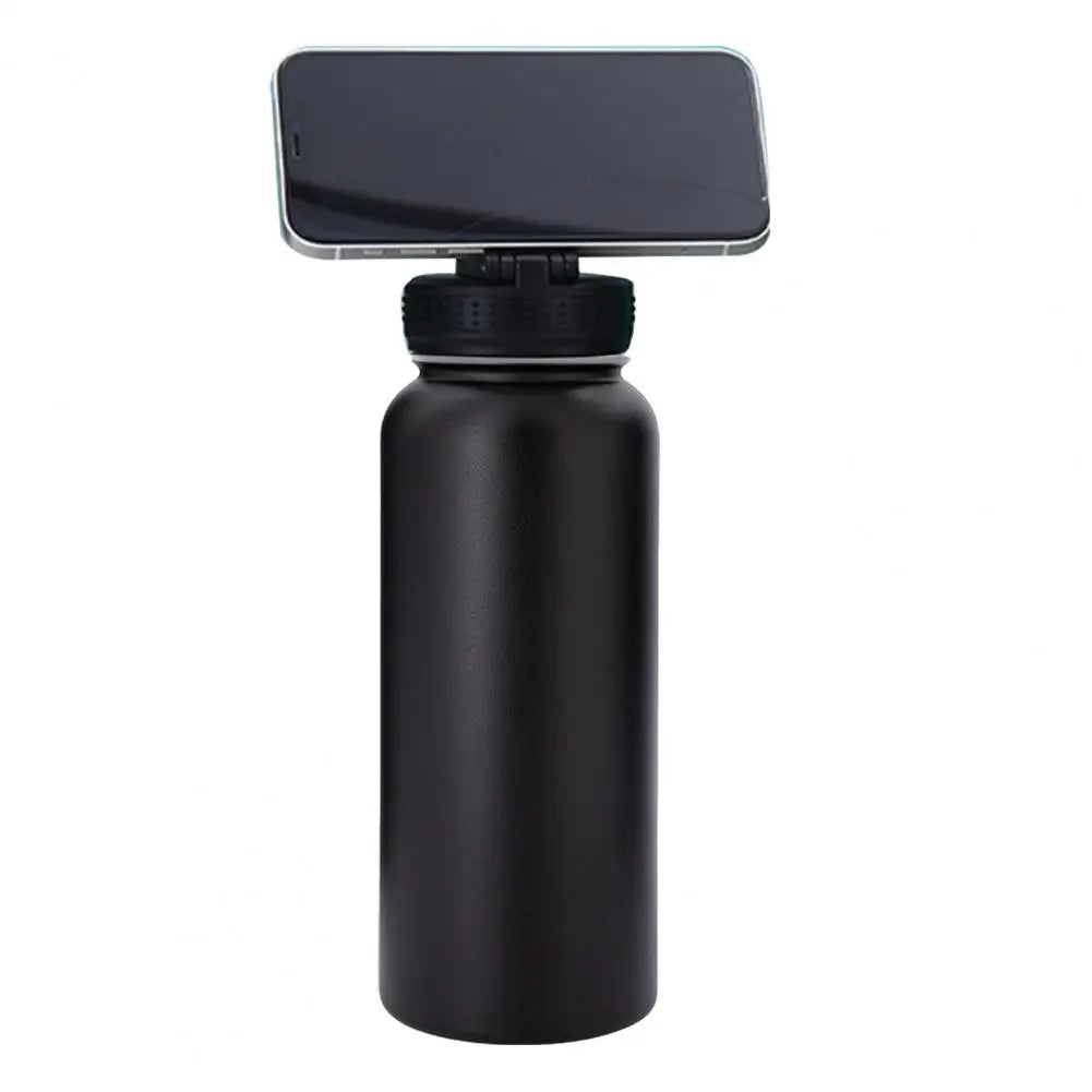 Insulated Water Bottle Magnetic Phone Holder