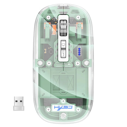 Transparent Wireless Bluetooth Mouse - Wholesalus
