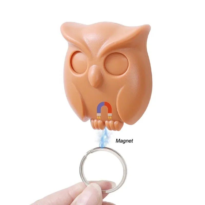 Self Adhesive Magnetic Owl Key Holder