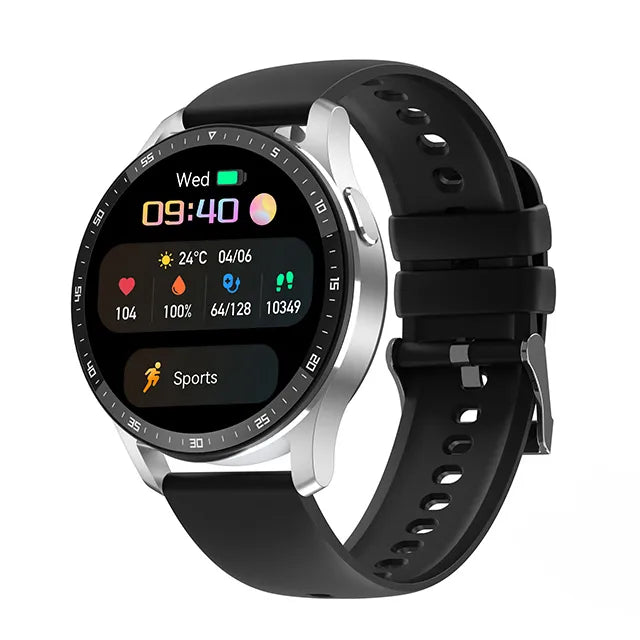 Two In One  Smart Watch With Bluetooth Earbuds