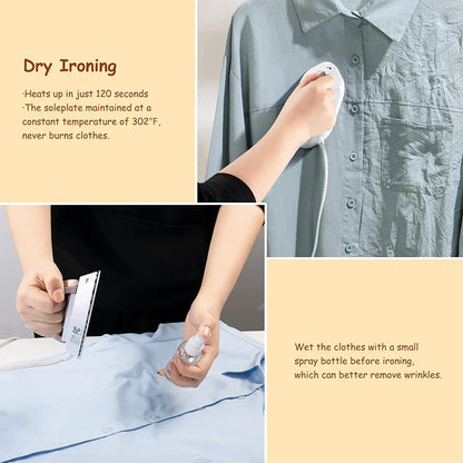 Travel Mini Non-Steam Iron - Wholesalus