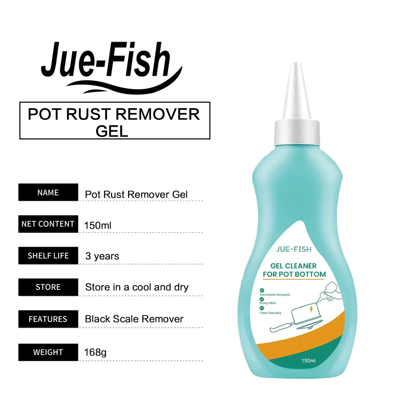 Kitchen Rust Remover Gel