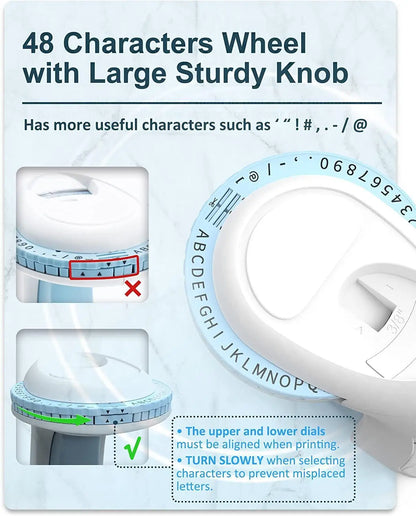 Portable Manual Label Printer - Wholesalus