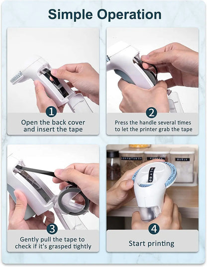 Portable Manual Label Printer - Wholesalus