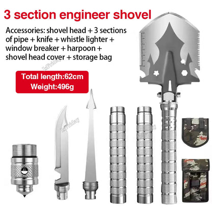 Multifunctional Outdoor Camping Shovel - Wholesalus