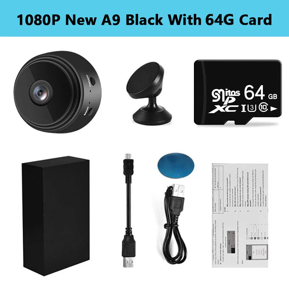 1080P HD Wireless Night Vision Wifi Camera