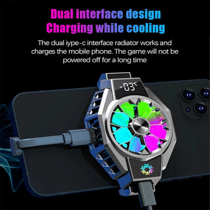 Mini Semiconductor Mobile Cooling Fan - Wholesalus