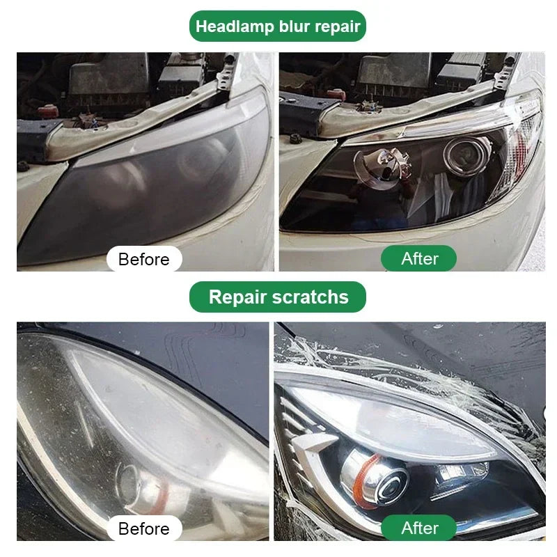 Car Headlight Polishing Kit