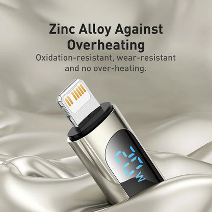 Digital Display Fast Charging Data Cable - Wholesalus