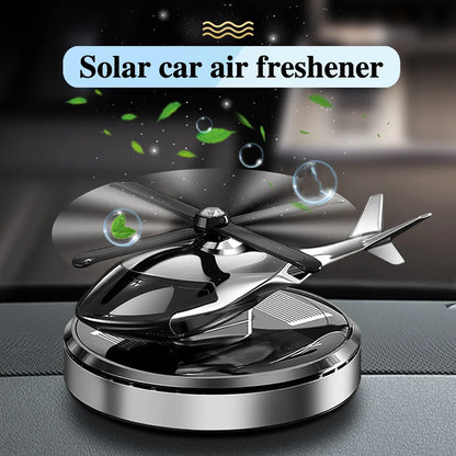 Helicopter Solar Car Air Freshener - Wholesalus
