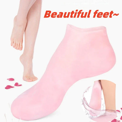 HydraSilk Moisturizing Socks and Gloves Set - Wholesalus