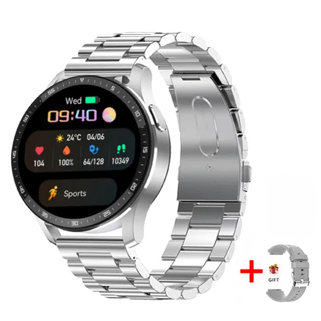 Two In One  Smart Watch With Bluetooth Earbuds