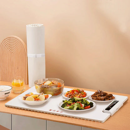 Foldable Food Warmer Tray with Adjustable Temperature - Wholesalus